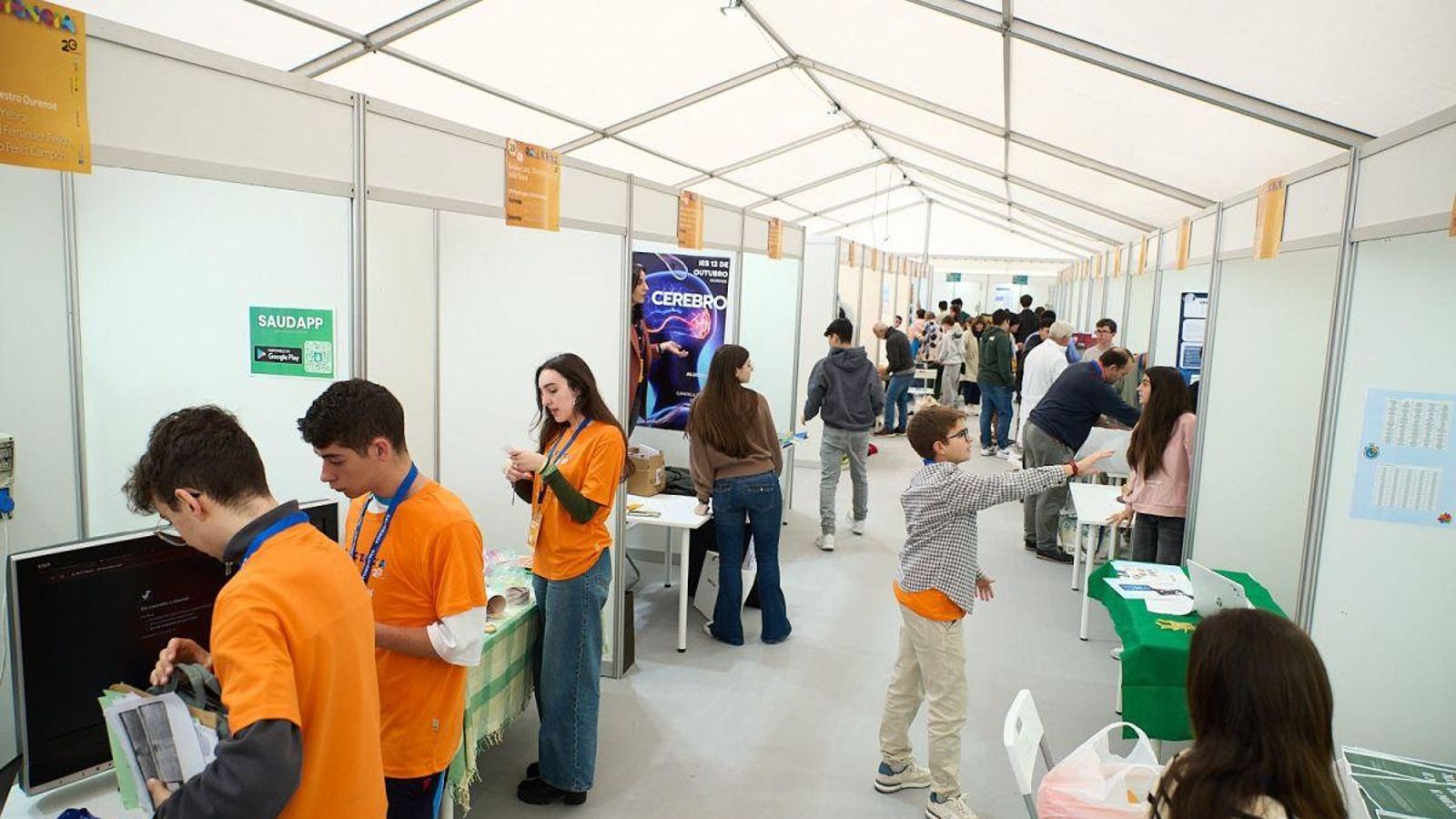 Equipo SaudApp en Galiciencia